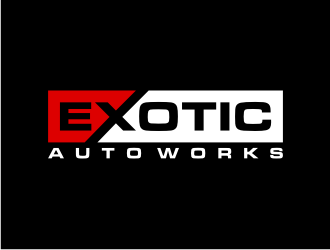 Exotic Auto Works logo design by nurul_rizkon