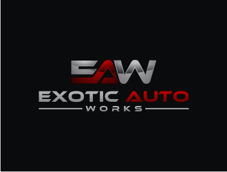 Exotic Auto Works logo design by bricton