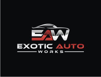 Exotic Auto Works logo design by bricton