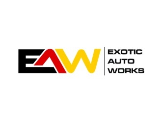 Exotic Auto Works logo design by agil