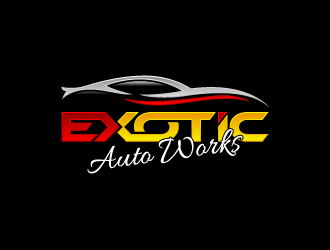 Exotic Auto Works logo design by torresace