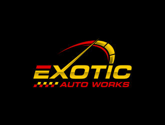 Exotic Auto Works logo design by IrvanB