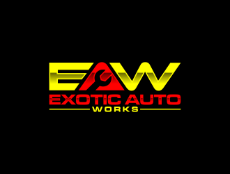 Exotic Auto Works logo design by imagine