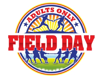 Adults only Field Day logo design by MAXR