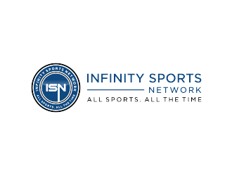 Infinity Sports Network logo design by mbamboex