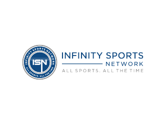 Infinity Sports Network logo design by mbamboex