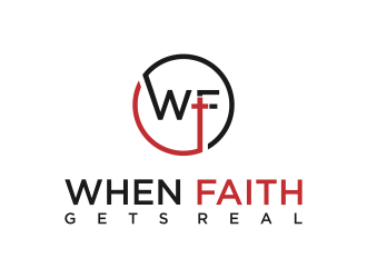 When Faith Gets Real logo design by cimot