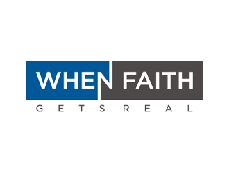 When Faith Gets Real logo design by Kraken