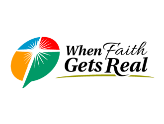 When Faith Gets Real logo design by Coolwanz