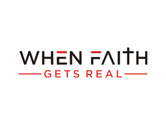 When Faith Gets Real logo design by Kraken