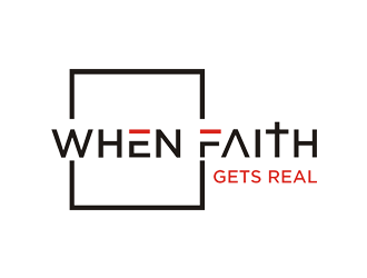 When Faith Gets Real logo design by Kraken