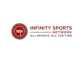 Infinity Sports Network logo design by mbamboex