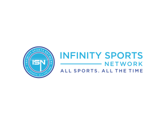 Infinity Sports Network logo design by mbamboex