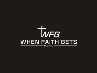 When Faith Gets Real logo design by bricton