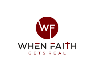 When Faith Gets Real logo design by Kraken