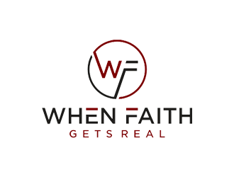 When Faith Gets Real logo design by Kraken