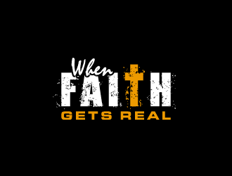 When Faith Gets Real logo design by torresace