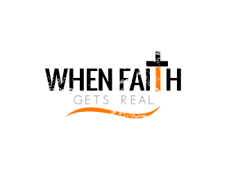 When Faith Gets Real logo design by bloomgirrl