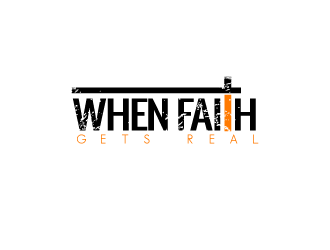 When Faith Gets Real logo design by bloomgirrl