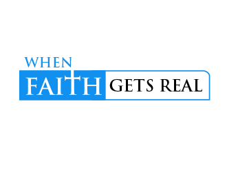 When Faith Gets Real logo design by BeDesign