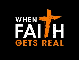 When Faith Gets Real logo design by akilis13