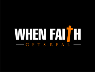 When Faith Gets Real logo design by sheilavalencia