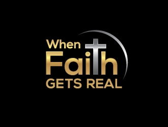 When Faith Gets Real logo design by dshineart