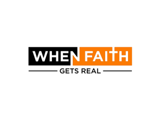 When Faith Gets Real logo design by sheilavalencia