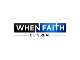 When Faith Gets Real logo design by sheilavalencia