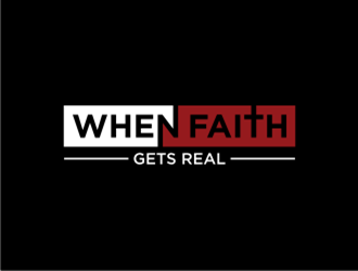 When Faith Gets Real logo design by sheilavalencia