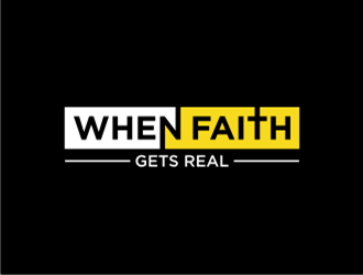 When Faith Gets Real logo design by sheilavalencia