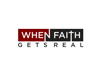 When Faith Gets Real logo design by Kraken