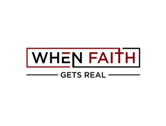 When Faith Gets Real logo design by sheilavalencia