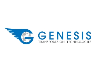 Genesis Transportation Technologies logo design by desynergy