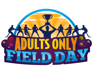 Adults only Field Day logo design by THOR_