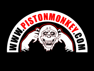 www.pistonmonkey.com logo design by BeDesign