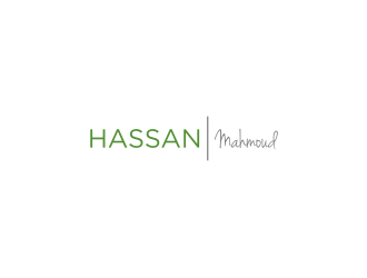 Hassan Mahmoud logo design by bricton