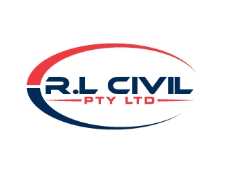 R.L Civil Pty Ltd logo design by KDesigns