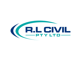 R.L Civil Pty Ltd logo design by RIANW