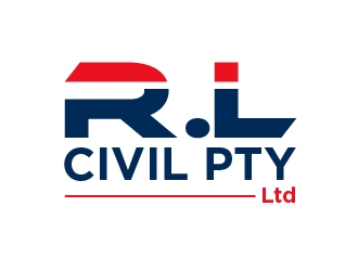 R.L Civil Pty Ltd logo design by cybil