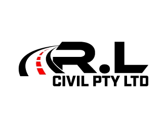 R.L Civil Pty Ltd logo design by jaize