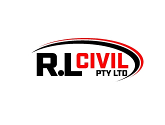 R.L Civil Pty Ltd logo design by jaize