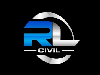 R.L Civil Pty Ltd logo design by desynergy