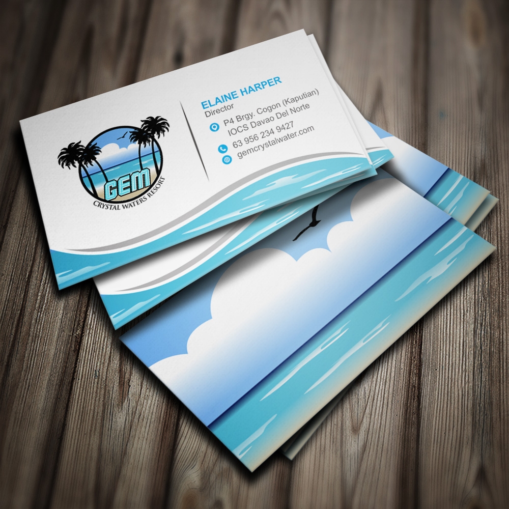 GEM Crystal Waters Resort logo design by Kindo