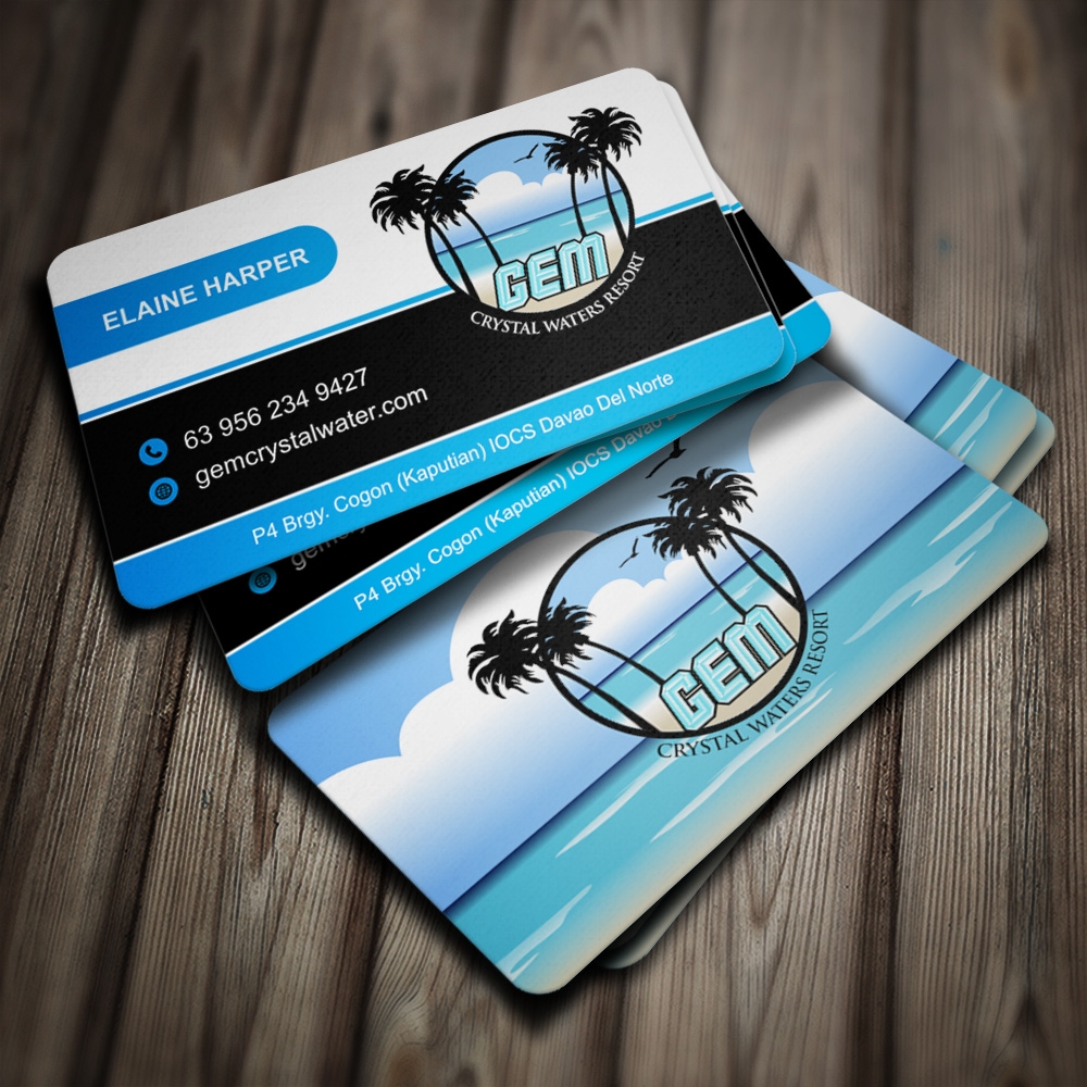 GEM Crystal Waters Resort logo design by Kindo