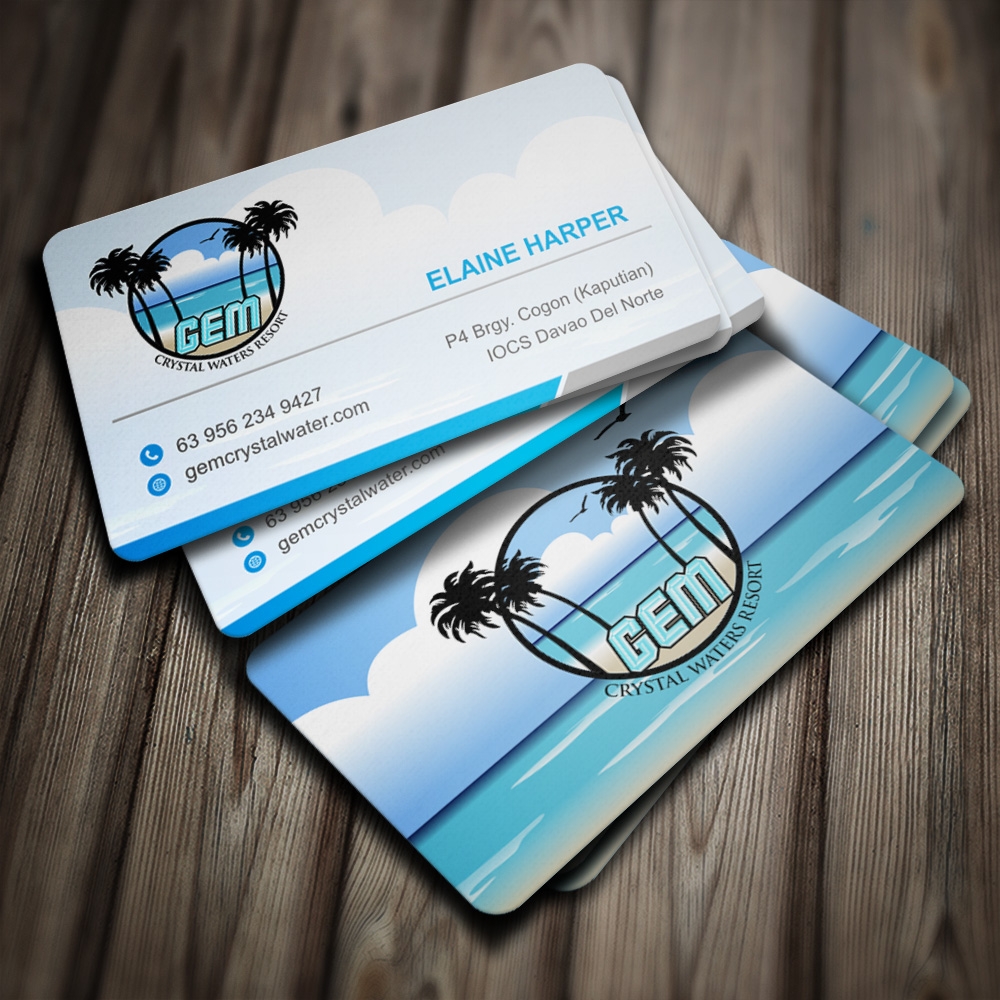 GEM Crystal Waters Resort logo design by Kindo