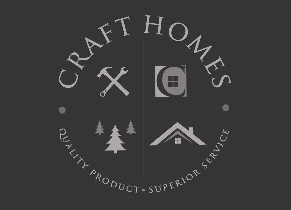 Craft Homes logo design by cookman