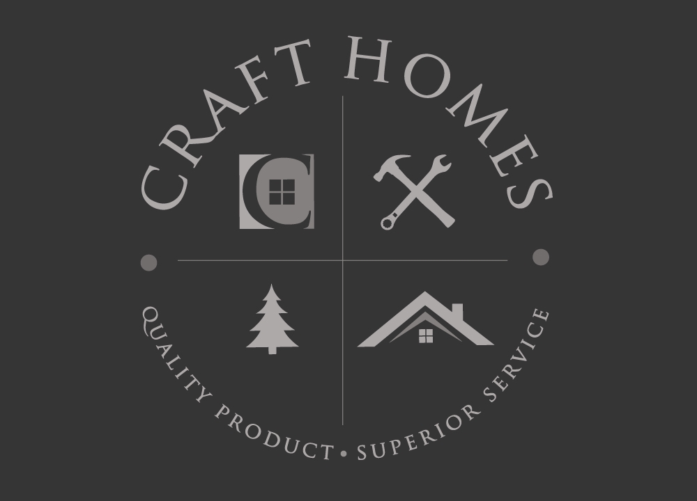 Craft Homes logo design by cookman