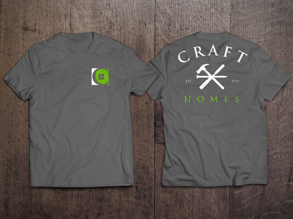 Craft Homes logo design by KHAI