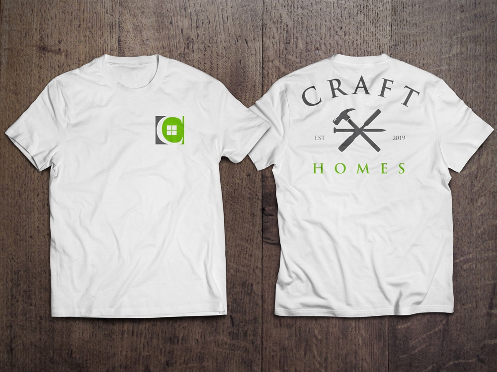 Craft Homes logo design by KHAI